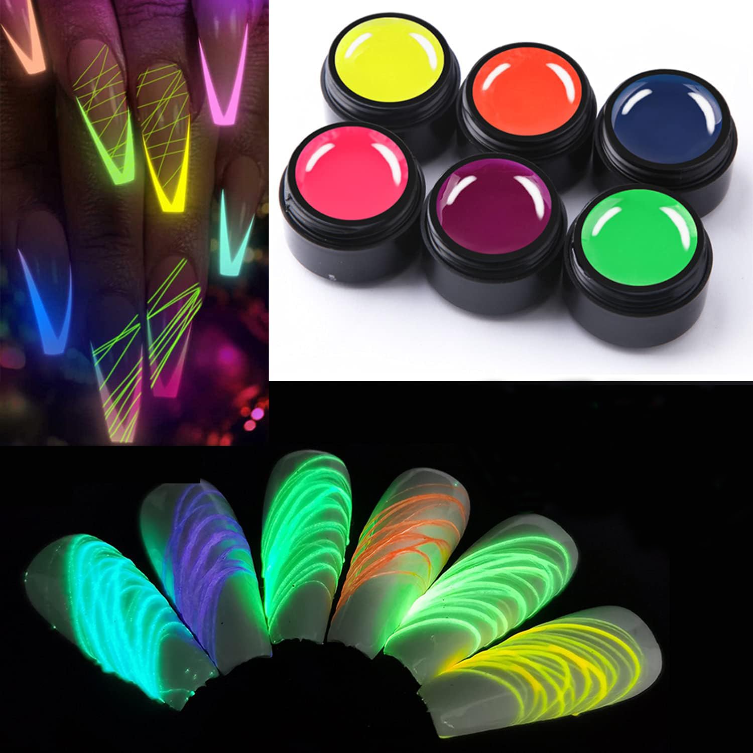 ネイルアート用品(筆など) yuuury Amazon | yuchurey ネイル筆 極細 4本セット ネールアートペン